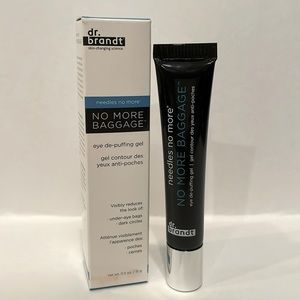 Dr Brandt Needles No More No More Baggage 0.5oz new with box
